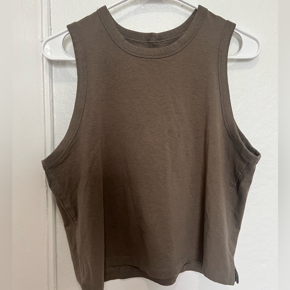 Lululemon Classic Fit Cotton Blend Tank Top